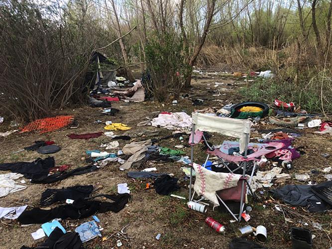Trash near San Miguel Grove-1