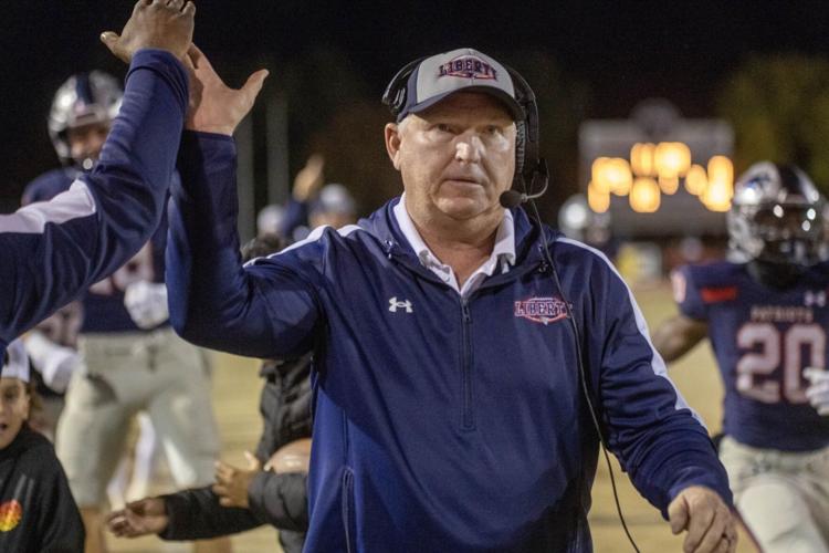 Liberty vs Central football - Bryan Nixon