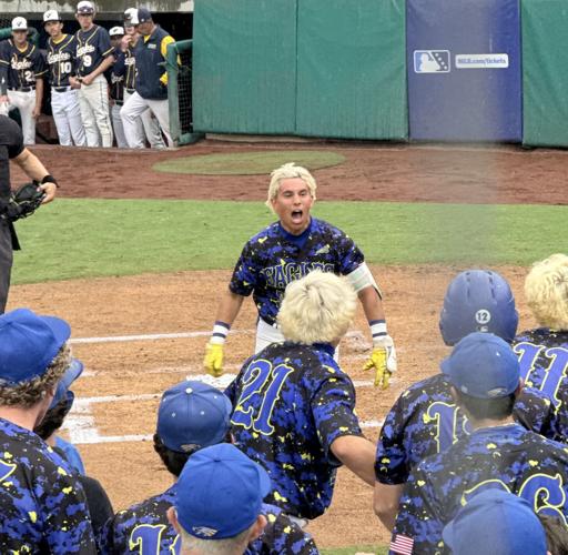 BCHS baseball's Deakin Brinkley HR celebration