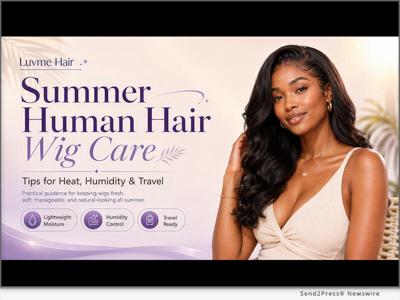 Luvme Hair Shares Summer Human Hair Wig Care Tips for Heat, Humidity, and Travel