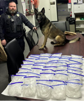 BPD K9 officer credited for meth bust